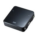 サンワサプライ DisplayPort対応手元スイッチ付きパソコン自動切替器(2:1) SW-KVM2WDPU(2)