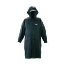 (まとめ)川西工業 防水レインパーカー ブラックフリーサイズ #3535 1着【×2セット】