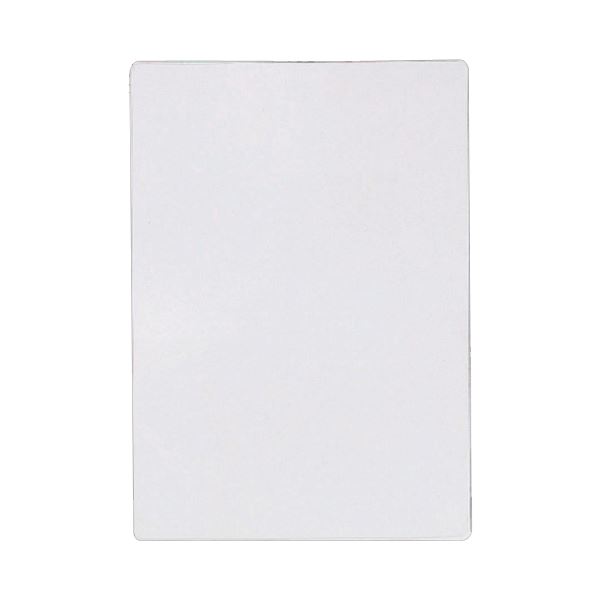 (まとめ) 銀鳥産業 下敷き透明タイプ A4 ハードタイプ 透明 320-018N 1枚 【×30セット】