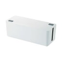 エレコム 燃えにくいケーブルボックス 6個口 ホワイト EKC-BOX001WH 1個(3)
