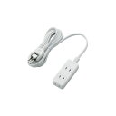 (まとめ)エレコム 電源タップ(雷ガード・ほこりシャッター) T-KST02-22330WH【×3セット】