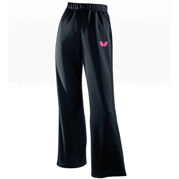 バタフライ（Butterfly） 卓球アパレル LASNEL PANTS LADIES（ラスネル・パンツ・レディース） レディース用 51999 ブラック O 送料込！