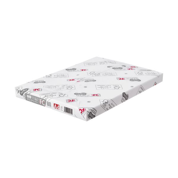 (まとめ) TANOSEE αエコペーパータイプFC A4 標準 80g 1冊(250枚) 【×30セット】