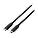 エレコム USB3.1(Gen1)C-Cケーブル 1m ブラック MPA-CC13A10NBK(2)
