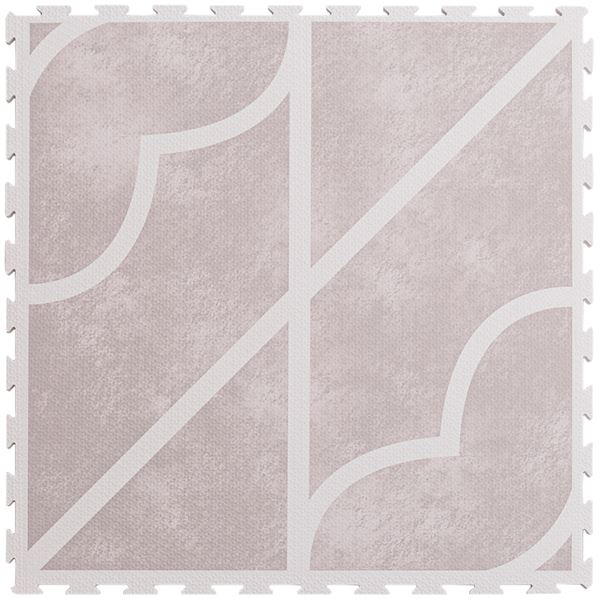 ジョイントマット フロアマット 約60×60×1.2cm グレー 18枚入 9枚組×2個 洗える ホットカーペット対応 キュロス リビング【代引不可】