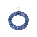 TRUSCO メッキ付ワイヤロープ PVC被覆タイプ Φ2(3)mm×200m CWP-2S200 1本 送料無料!