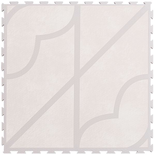 ジョイントマット フロアマット 約60×60×1.2cm アイボリー 27枚入 9枚組×3個 洗える ホットカーペット対応 キュロス リビング【代引不可】