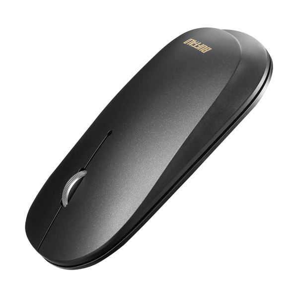 バッファロー 無線 BlueLED 薄型3ボタン フレクサスマウス ノーマル シルバー BSMBW330NSV 1個 送料込！