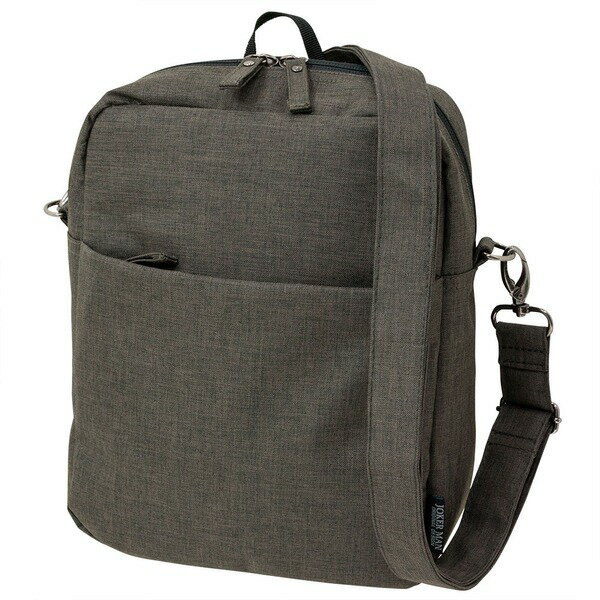 4面ウレタン入り軽量5.6リッター容量縦型A5サイズショルダーバック ブラウン(4)