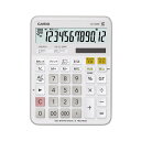 (まとめ)カシオ 計算チェック機能付き電卓 12桁DJ-120W-N 1台【×2セット】(2)