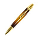 サンバースト ボールペン/文房具 【桜 チェリーウッド パーカータイプ】 芯:0.7mm 日本製 文具 『Air Brush Wood Pen』
