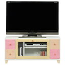 テレビ台 テレビボード 幅101cm ピンク系 日本製 木製 桐材 リビング ダイニング 子供部屋 ベッドルーム 完成品