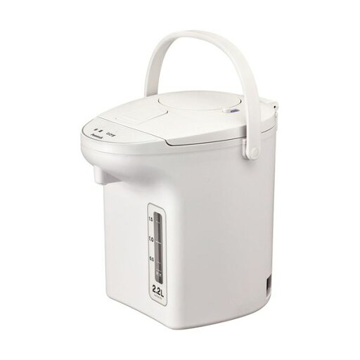 ピーコック 電気保温エアーポット 2.2L ホワイト WVP-22 W 1台 ピーコック 電気保温エアーポット 2.2L ホワイト WVP-22 W 1台