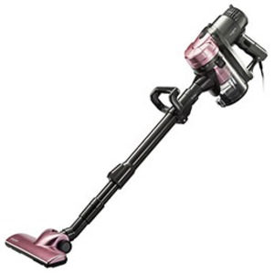 ■サイズ・色違い・関連商品■パープル■ピンク【当ページ】■商品内容【 女性でも取り扱い簡単 】 軽量(1.2kg)で持ち運び便利!女性でも無理なく扱えます。 【 吸引力には自信あり!サイクロン式 】 空気を回転させ遠心力でホコリを吸引・分解!効率的なお掃除が可能です。 【 抜群の機能性!ぜひお試しください 】 ■付属オプション付きで使い方は多様多種 ■ブラシで隙間掃除も楽々 ■ボタン一つワンタッチでゴミを取り出せます ■水洗いできるダストカップなので紙パック不要 ■静音だから夜でも安心して使用できます ■3種の付属ヘッドで小さい隙間や布団掃除にも対応 ■コード付きだからコードレスよりもパワーがあり、スティック型で扱いやすい■商品スペック新測定基準吸込仕事率:約70W 新基準運転音:約73dB 本体(高さ:幅:奥行:質量):20cm:100cm:107cm:1.2kg 標準質量:1.2kg コードの長さ:400cm 集塵容:0.5L 集塵方式:サイクロン 吸引種類:乾式 クリーナ・タイプ:ステックタイプ クリーナ・ブラシ方式:パワーブラシ 保証期間:1年 生産国:中国■送料・配送についての注意事項●本商品の出荷目安は【4 - 6営業日　※土日・祝除く】となります。●お取り寄せ商品のため、稀にご注文入れ違い等により欠品・遅延となる場合がございます。●本商品は仕入元より配送となるため、沖縄・離島への配送はできません。【 SY-054PK 】