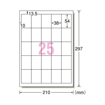 (まとめ) エーワン POP REVOLUTIONPOP・表示用ラベル 各種プリンタ兼用 白無地 A4判 一括表示用 25面 38×54mm 四辺余白 515921冊(10シート) 【×30セット】 送料無料！