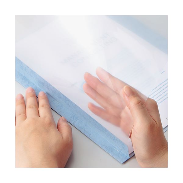 コクヨフラットファイルV（樹脂製とじ具）　A4縦　15ミリとじ　グレー フ-V10M（51190842）×10冊