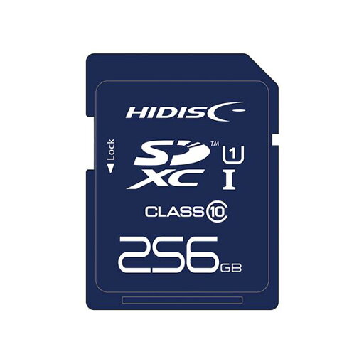 HIDISC 超高速SDXCカード 256GB CLASS10 UHS-I 対応 HDSDX256GCL10UIJP3 HIDISC 超高速SDXCカード 256GB CLASS10 UHS-I 対応 HDSDX256GCL10UIJP3