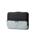 (まとめ) エレコム Surface Go/ポーチ/ネオプレン/ポケット付き/ブラック TB-MSG18NPPBK 【×2セット】(2)