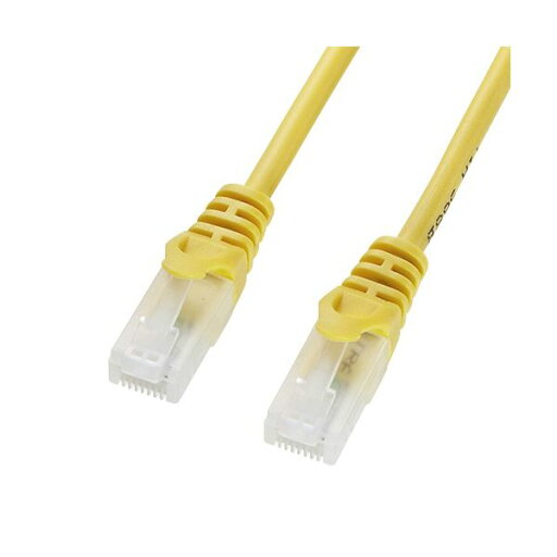 (まとめ)サンワサプライ ツメ折れ防止CAT5eLANケーブル イエロー 1.0m LA-Y5TS-01Y 1本【×10セット】 (まとめ)サンワサプライ ツメ折れ防止CAT5eLANケーブル イエロー 1.0m LA-Y5TS-01Y 1本【×10セット】