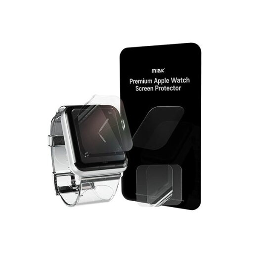 miak セルフヒーリング 液晶保護フィルム for Apple Watch Series 7 45 (2枚入り) MA22173AW miak セルフヒーリング 液晶保護フィルム for Apple Watch Series 7 45 (2枚入り) MA22173AW