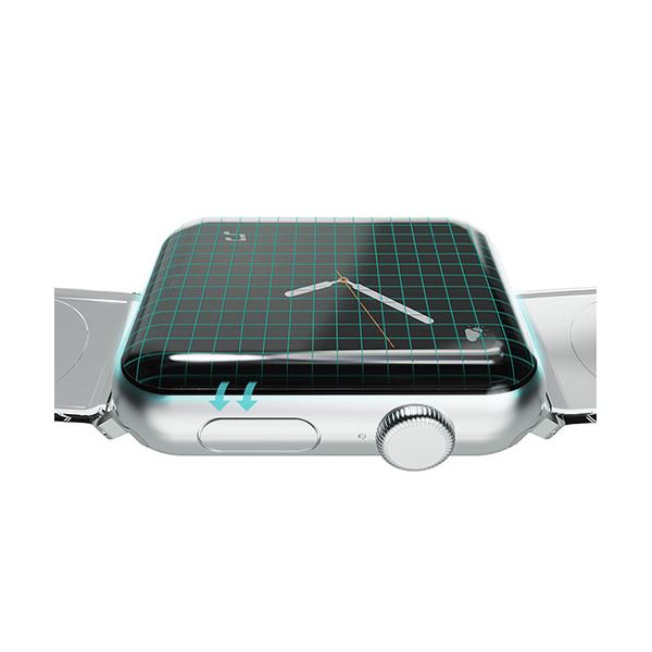 miak セルフヒーリング 液晶保護フィルム for Apple Watch Series 7 45 (2枚入り) MA22173AW