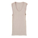 ほっかぽっか遠赤ボディベスト ベージュ