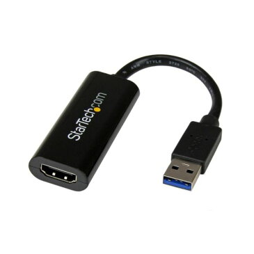 (まとめ）StarTech スリムタイプ USB3.0-HDMI変換アダプタ USB32HDES 1個【×3セット】 送料無料！