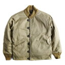 USM-43総裏ボアライナージャケットレプリカ カーキ 42(XL) 送料無料!