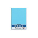 (まとめ) マルアイ 色画用紙 八ツ切 みずPエ-N83LB 1パック(10枚) 【×50セット】