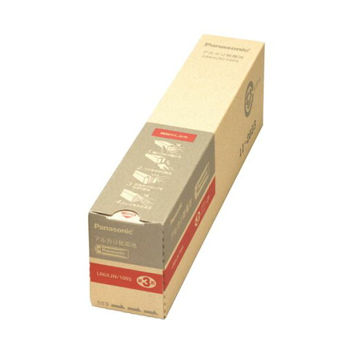 Panasonic アルカリ乾電池 単3形 100個 LR6XJN/100S Panasonic アルカリ乾電池 単3形 100個 LR6XJN/100S