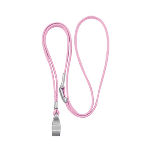 （まとめ）ソニック 吊下げひも 抗菌タイプライトピンク NF-6186-LP 1パック(10本)【×3セット】
