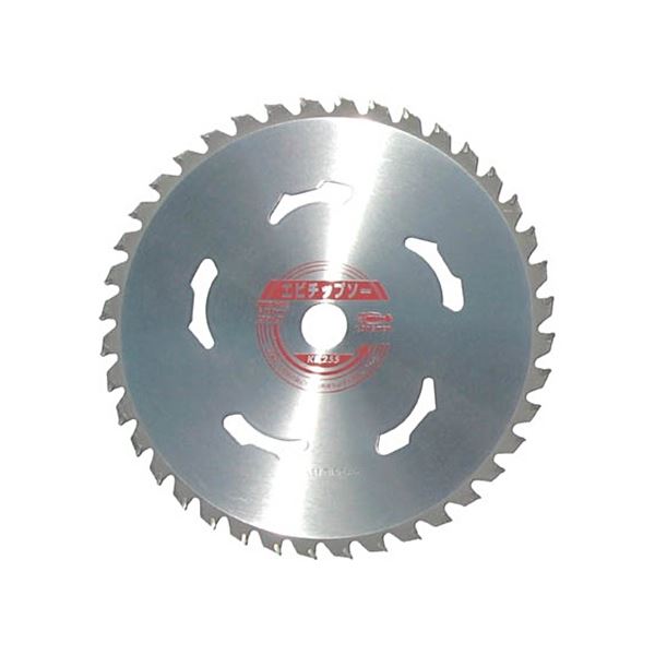 (まとめ) ロブテックス エビ 刈払機用チップソー KK255 1枚 【×3セット】