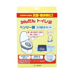 （まとめ）ケンユー ベンリー袋 30回分セット BI-30R 1パック 【×3セット】