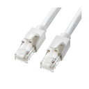(まとめ) サンワサプライ カテゴリ6ALANケーブル KB-T6ATS-05W 【×3セット】(2)