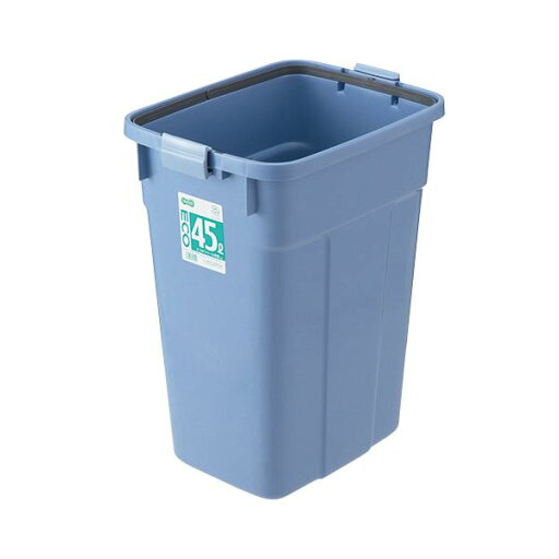 (まとめ)TANOSEE エコポリペール 角型 45L 本体 ブルー 1個 フタ別売 【×5セット】 (まとめ)TANOSEE エコポリペール 角型 45L 本体 ブルー 1個 フタ別売 【×5セット】