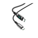 JTT hoco S51ディスプレイケーブル PD100W Type-C to Type-C ブラック S51-DISPTT-BK(2)