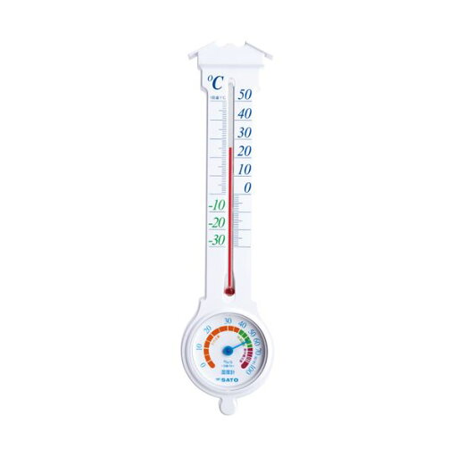 (まとめ) 佐藤計量器 温湿度計 ミルノEXホワイト 1031-00【×10セット】 (まとめ) 佐藤計量器 温湿度計 ミルノEXホワイト 1031-00【×10セット】