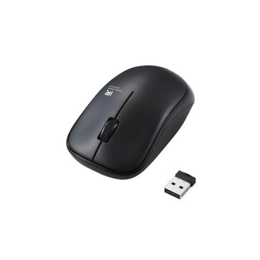 エレコム 抗菌省電力ワイヤレスIRマウス (3ボタン) ブラック M-IR07DRKBK 1個 エレコム 抗菌省電力ワイヤレスIRマウス (3ボタン) ブラック M-IR07DRKBK 1個