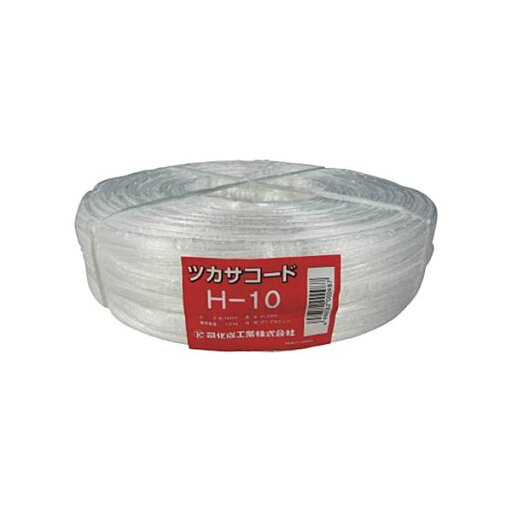 (まとめ) 司化成工業 ツカサ PP周面融着縄(ツカサコード) H-10 1巻 【×3セット】 (まとめ) 司化成工業 ツカサ PP周面融着縄(ツカサコード) H-10 1巻 【×3セット】