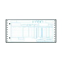(まとめ）TANOSEE チェーンストア統一伝票タイプ用1型(伝票No.無) 11×5インチ 5枚複写 1箱(1000組)【×3セット】