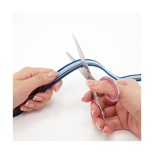 （まとめ）ライオン事務器 ゴムdeパッチバンド 幅15×長さ600mm マルチ レッド GP-151 1個 【×10セット】