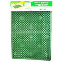 【10個セット】 泥・雪落とし用 玄関マット/ドアマット 【60×85cm グリーン】 コンドル 泥っぷマット 〔エントランス 入口〕(3)