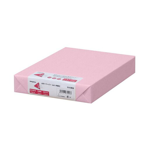 (まとめ) 長門屋商店 Color Paper A4中厚口 桃 ナ-3271 1冊(500枚) 【×5セット】 (まとめ) 長門屋商店 Color Paper A4中厚口 桃 ナ-3271 1冊(500枚) 【×5セット】