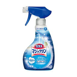 （まとめ） 花王 ガラスマジックリン 本体 400ml【×10セット】