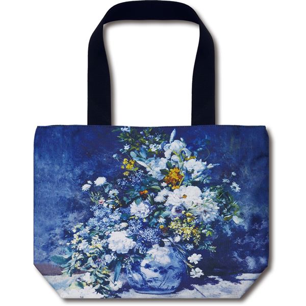 名画 バッグ ~ミュージアムアートコレクション~ Lサイズ ルノワール 「大きな花瓶」