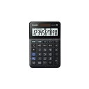 (まとめ) カシオ W税率電卓 ミニジャストタイプ 10桁 ブラック【×5セット】