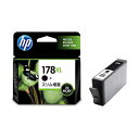 (まとめ) HP178XL インクカートリッジ 黒 スリム増量 CN684HJ 1個 【×10セット】(2)