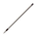 (まとめ)三菱鉛筆 消せる3色ゲルインクボールペン ユニボールR:E3 替芯 0.5mm ブラック URR10305.24 1セット(10本)【×5セット】(3)