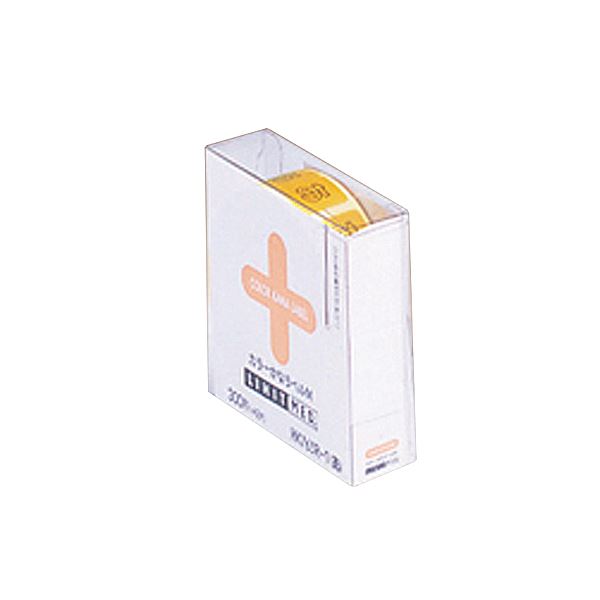 (まとめ) リヒトラブ カラーかなラベルMロールタイプ 「あ」 HK763R-1 1箱（300片） 【×10セット】