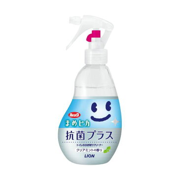 (まとめ)ライオン ルック まめピカ 抗菌プラストイレのふき取りクリーナー 本体 210ml TSHKR 1本 【×5セット】 送料込!